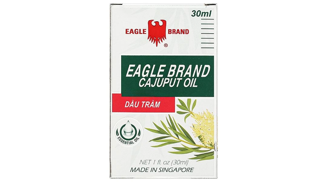 Dầu tràm Eagle Brand Cajuput Oil giúp làm ấm cơ thể, hỗ trợ điều trị cảm lạnh chai 30ml - 2